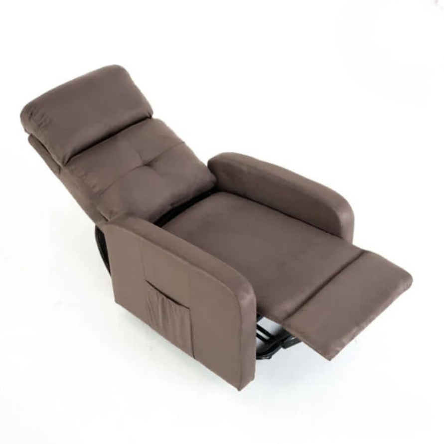 Fauteuil Releveur Premium - 4 Moteurs - Taupe - Modèle Harmonie