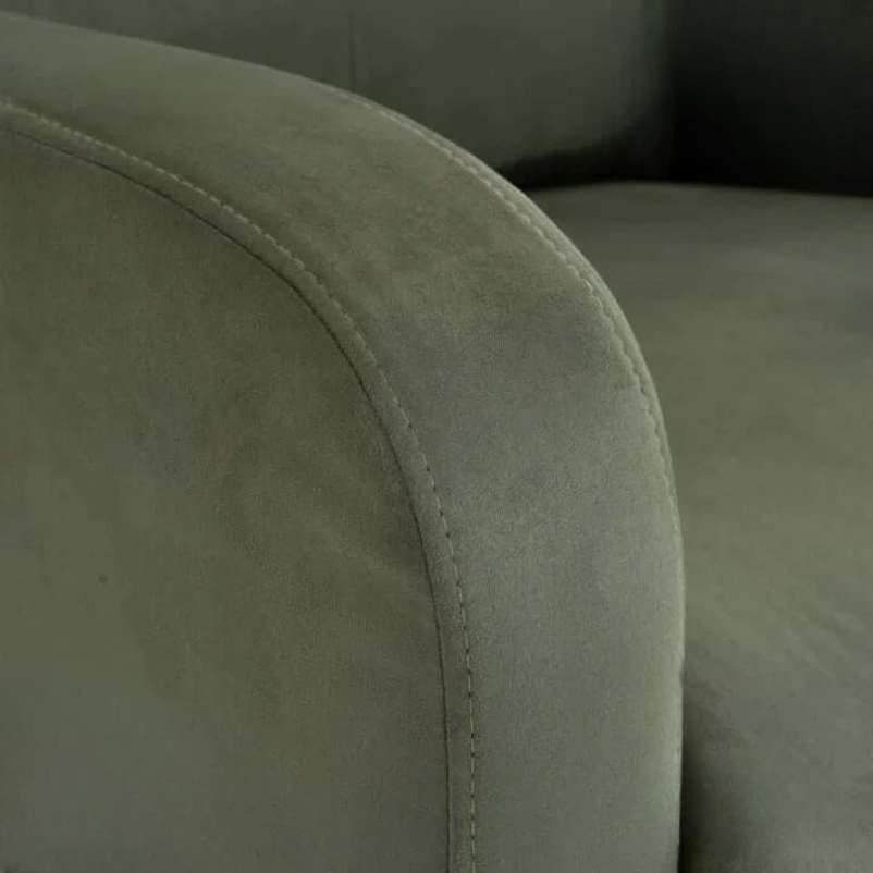 Fauteuil Releveur Premium - 4 Moteurs - Olive - Modèle Harmonie