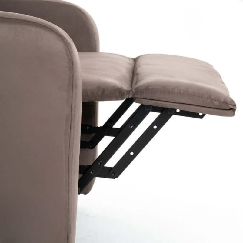 Fauteuil Releveur Premium - 4 Moteurs - Taupe - Modèle Harmonie
