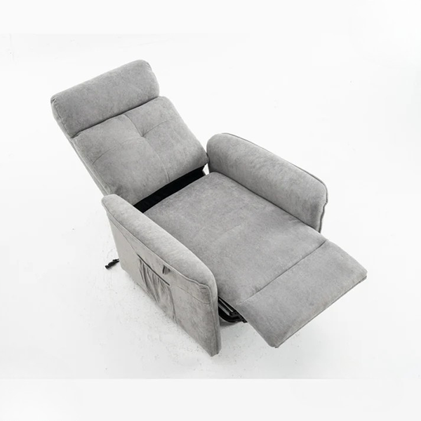 Fauteuil Releveur Premium - 1 Moteur - Gris Foncé - Modèle Plénitude