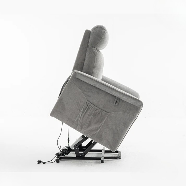 Fauteuil Releveur Premium - 1 Moteur - Gris Foncé - Modèle Plénitude
