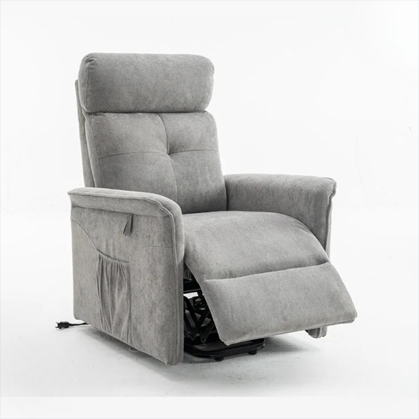 Fauteuil Releveur Premium - 1 Moteur - Gris Foncé - Modèle Plénitude