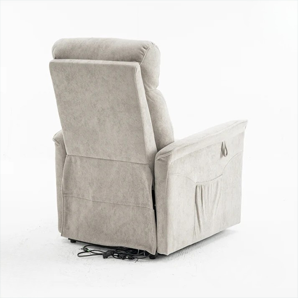 Fauteuil Releveur Premium - 3 Moteurs - Gris Clair - Modèle Plénitude