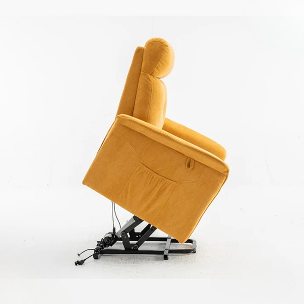 Fauteuil Releveur Premium - 2 Moteurs - Jaune - Modèle Plénitude
