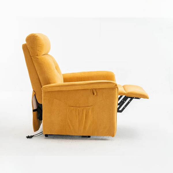 Fauteuil Releveur Premium - 2 Moteurs - Jaune - Modèle Plénitude