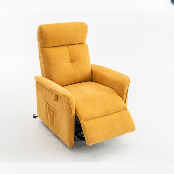 Fauteuil Releveur Premium - 2 Moteurs - Jaune - Modèle Plénitude