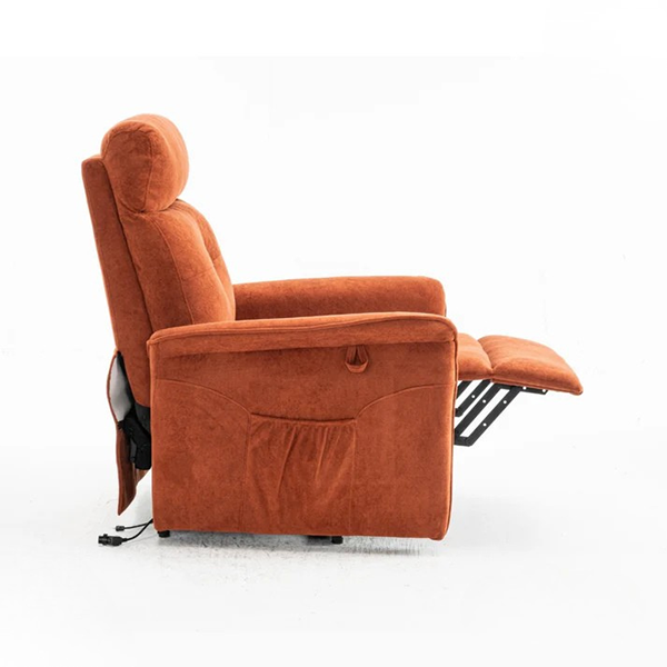 Fauteuil Releveur Premium - 2 Moteurs - Rouge - Modèle Plénitude